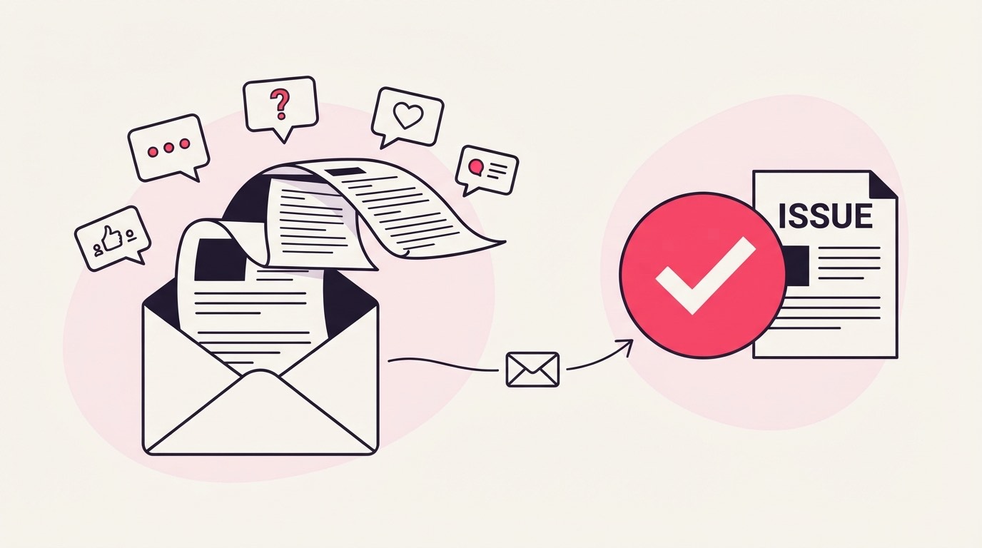 Instagram newsletter signup: a requested resource leads to an email audience